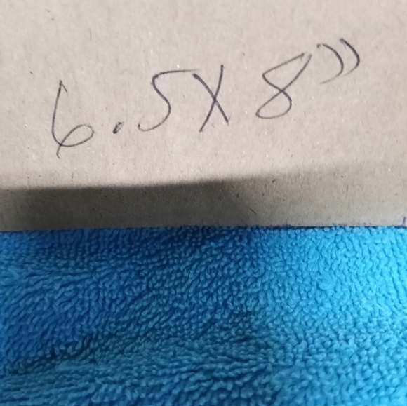 Blue Elephant Print Makeup Pouch - Picture 3 of 3